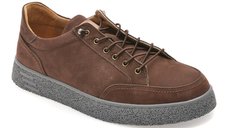 Pantofi sport BITE THE BULLET maro, RW1138, din nabuc