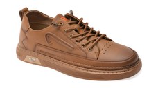 Pantofi sport BITE THE BULLET maro, TB78611, din piele naturala