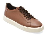 Pantofi sport BITE THE BULLET maro, WB006, din piele naturala - 1