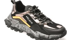 Pantofi sport BITE THE BULLET negri, 20312, din material textil