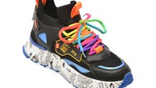 Pantofi sport BITE THE BULLET negri, 231681, din material textil
