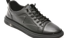 Pantofi sport BITE THE BULLET negri, 3628, din piele naturala