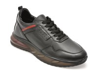 Pantofi sport BITE THE BULLET negri, 7715, din piele naturala - 1