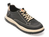 Pantofi sport BITE THE BULLET negri, 9056, din material textil - 1