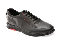 Pantofi sport BITE THE BULLET negri, CASPER 12, din piele naturala - 1