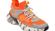Pantofi sport BITE THE BULLET portocalii, 23168, din material textil