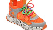 Pantofi sport BITE THE BULLET portocalii, 231681, din material textil