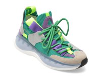 Pantofi sport BITE THE BULLET verzi, 221008, din material textil - 1