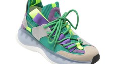Pantofi sport BITE THE BULLET verzi, 221008, din material textil