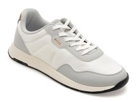 Pantofi sport BOSS albi, 6481, din piele ecologica - 1