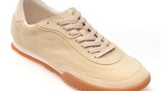 Pantofi sport BOSS bej, 8707, din piele intoarsa
