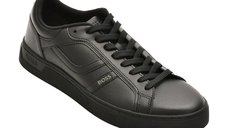 Pantofi sport BOSS model 2636 negri din piele ecologica