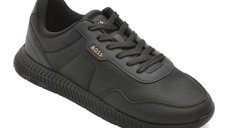Pantofi sport BOSS negri, 6481, din material textil