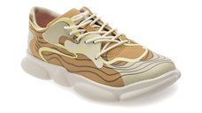 Pantofi sport CAMPER bej, KARST, din material textil