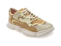 Pantofi sport CAMPER bej, KARST, din material textil - 1