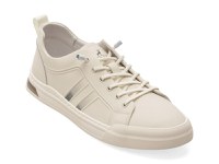 Pantofi sport CARIBU albi, V260005, din piele naturala - 1