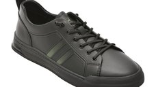 Pantofi sport CARIBU negri, V260005, din piele naturala