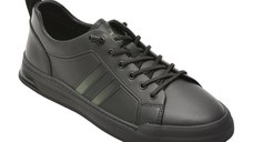 Pantofi sport CARIBU negri, V260005, din piele naturala