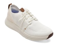 Pantofi sport CLARKS albi, MOTION TREK MX, din material textil - 1