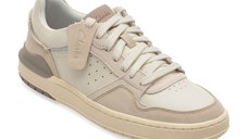 Pantofi sport CLARKS bej, COURTLITE 2 LO, din piele naturala