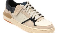 Pantofi sport CLARKS bleumarin, COURTLITE 2 LO, din piele naturala