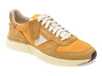 Pantofi sport CLARKS maro, CRAFT WICK LACE, din material textil si piele intoarsa - 1