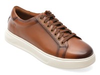 Pantofi sport CLARKS maro, GOSWELL TIE, din piele naturala - 1