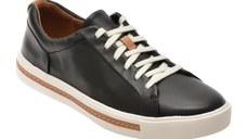 Pantofi sport CLARKS negri, UN MAUI LACE, din piele naturala
