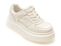 Pantofi sport EPICA albi, 556, din piele naturala - 1