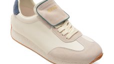 Pantofi sport EPICA albi, 59635, din piele naturala