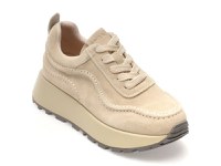 Pantofi sport EPICA albi, 6038, din piele intoarsa - 1