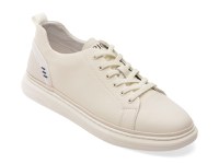 Pantofi sport EPICA albi, 8161, din piele naturala - 1