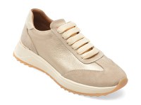 Pantofi sport EPICA aurii, 1001319, din piele naturala - 1