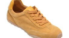 Pantofi sport EPICA galbeni, QS881, din piele intoarsa