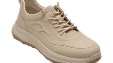 Pantofi sport EPICA gri, T2530, din piele naturala