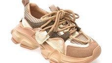 Pantofi sport EPICA maro, 5788, din material textil si piele naturala