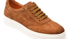 Pantofi sport EPICA maro, A316, din piele intoarsa