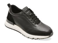 Pantofi sport EPICA negri, 19358, din piele naturala - 1