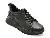 Pantofi sport EPICA negri, 58619, din piele naturala - 1
