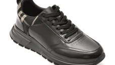 Pantofi sport EPICA negri, 6067, din piele naturala
