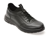 Pantofi sport EPICA negri, CCH14, din piele naturala - 1