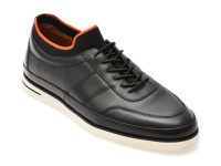 Pantofi sport EPICA negri, MU102, din piele naturala - 1