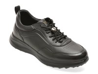 Pantofi sport EPICA negri, T25223, din piele naturala - 1