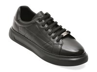Pantofi sport EPICA negri, T8900, din piele naturala - 1