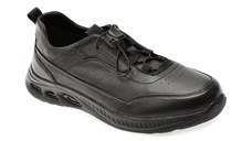 Pantofi sport EPICA negri, T9500, din piele naturala