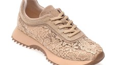 Pantofi sport EPICA nude, QS663, din material textil