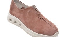 Pantofi sport EPICA roz, QS872, din piele intoarsa