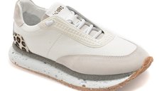 Pantofi sport ERISMA albi, 1356803, din piele naturala