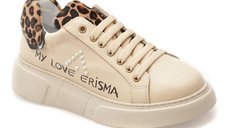 Pantofi sport ERISMA bej, 208907, din piele naturala