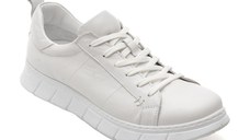 Pantofi sport FLAVIA PASSINI albi, 22104, din piele naturala